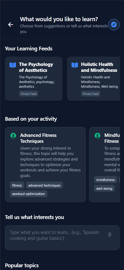 Feed Discovery