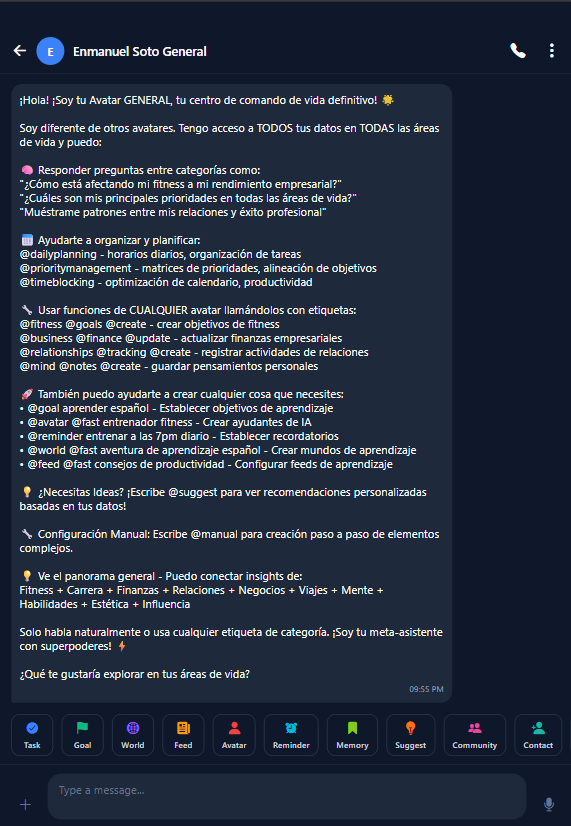 Nueva Interfaz de Chat