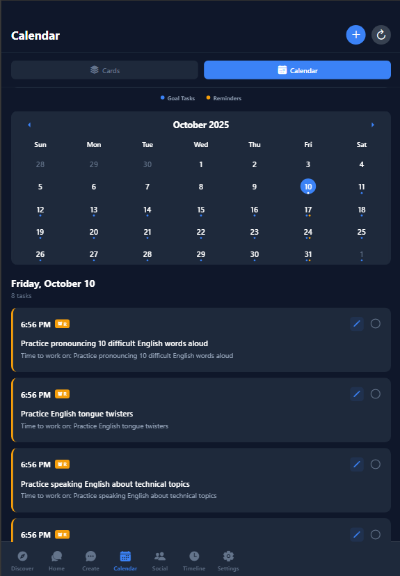Sistema de Calendario